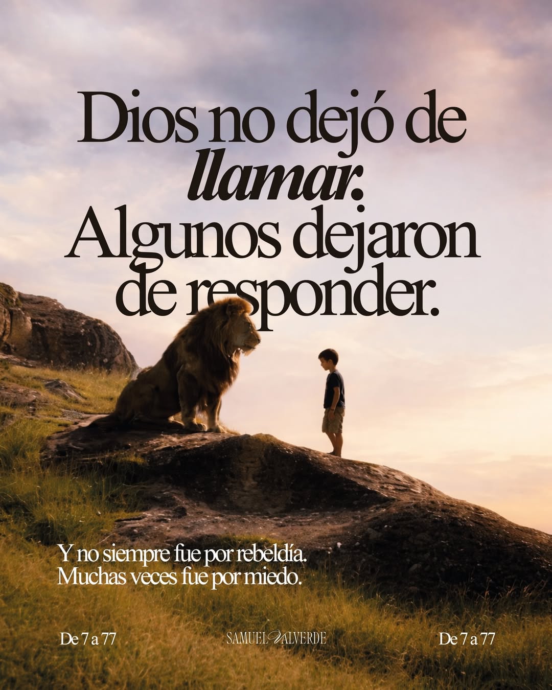 Pieza editorial de Samuel Valverde — Dios no dejó de llamar. Algunos dejaron de responder.